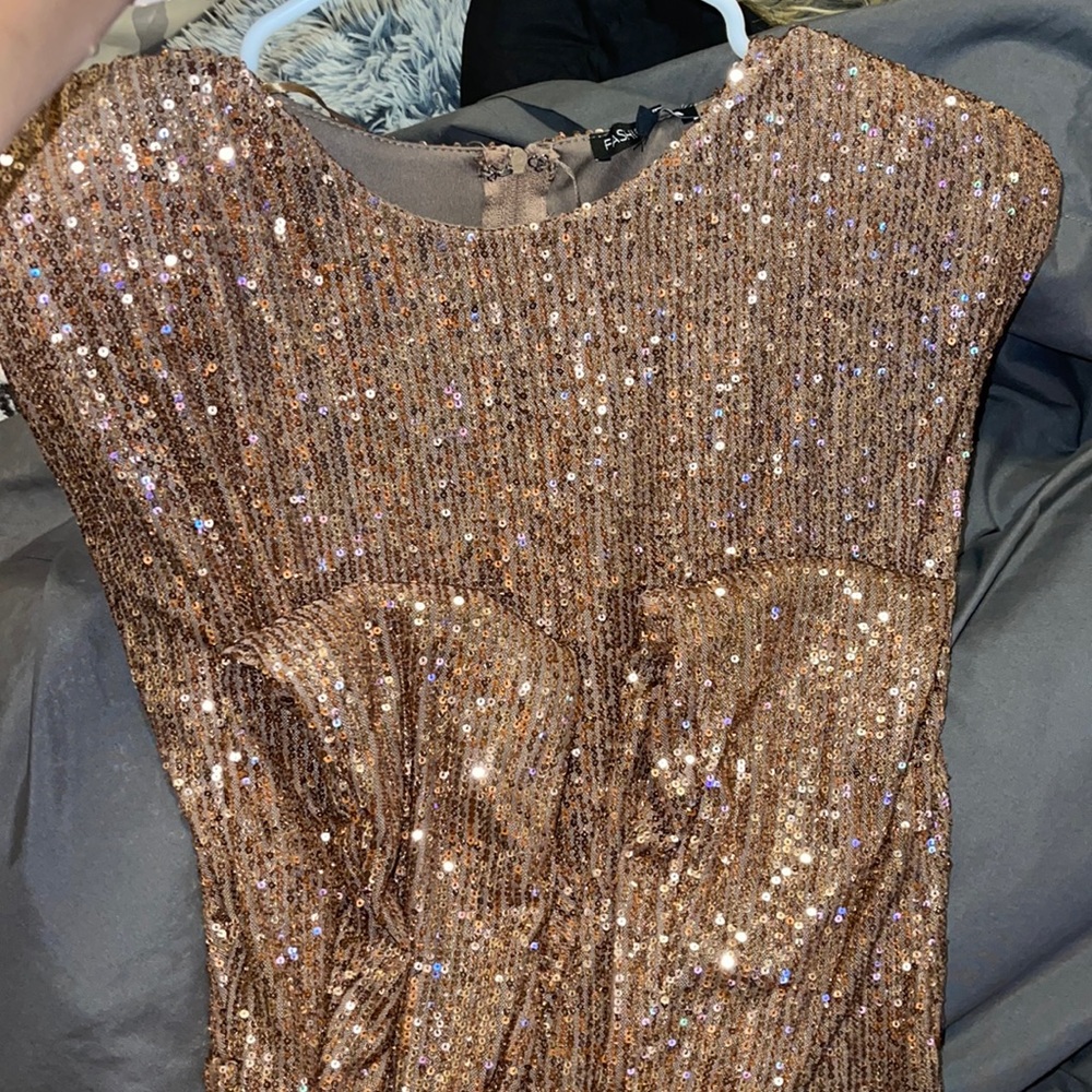 Brand new sequin jumpsuit